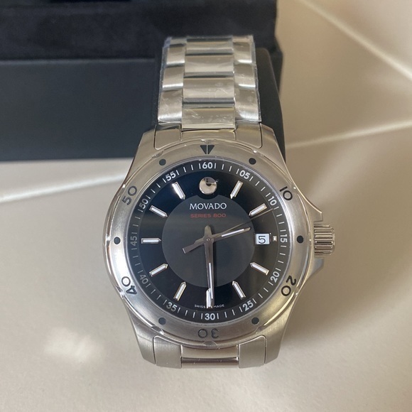 Movado Other - Movado Mens Series 800 Stainless Steel Watch New In Box